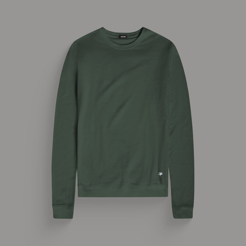 Cumulus Crew Pullover - Moss